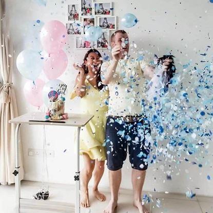Imaginea Baloane cu confetti - Fată sau băiat?