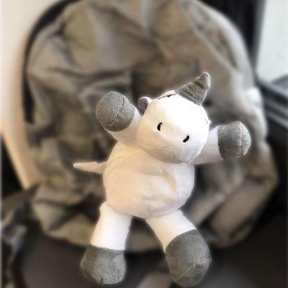 Imaginea din Rucsac pentru copii cu pluș detașabil -  unicorn