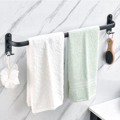 Imaginea din Cârlig adeziv pentru prosop, cu agățători