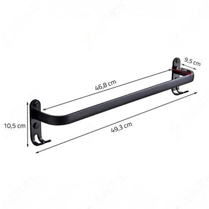 Imaginea din Cârlig adeziv pentru prosop, cu agățători