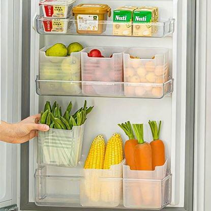 Imaginea Organizator transparent pentru frigider