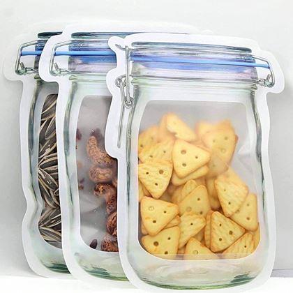 Imaginea din Pungă pentru alimente cu închidere zip