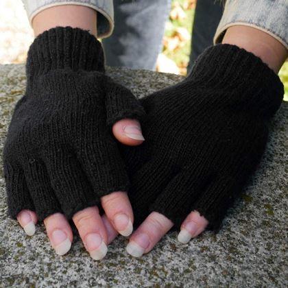 Imaginea din Mănuși fără degete  -  negre