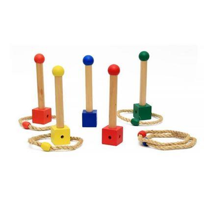 Imaginea din Joc din lemn de aruncat inele