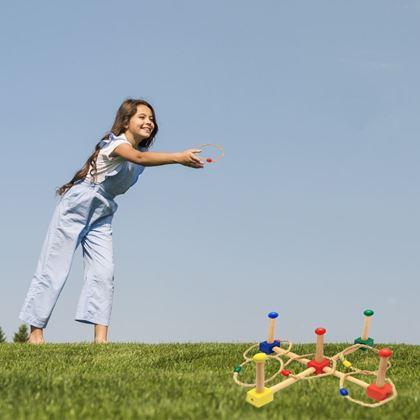 Imaginea din Joc din lemn de aruncat inele