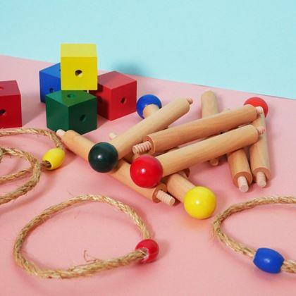 Imaginea din Joc din lemn de aruncat inele