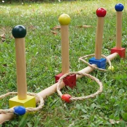 Imaginea din Joc din lemn de aruncat inele