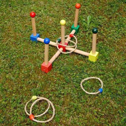 Imaginea din Joc din lemn de aruncat inele