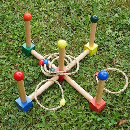 Imaginea din Joc din lemn de aruncat inele