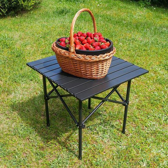 Imaginea din Masă de camping pliabilă 52,5 x 50 cm