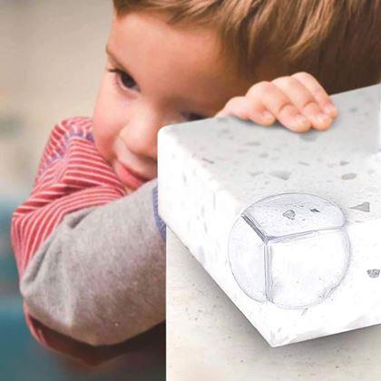 Imaginea din Silicone protector colțuri 4 buc