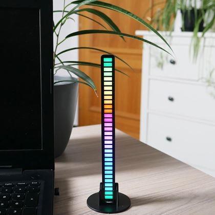 Imaginea din Panou LED reactiv la sunet  -  negru