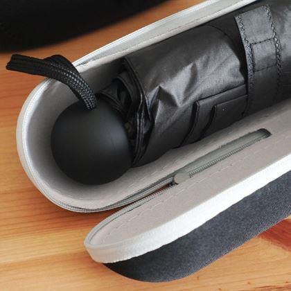 Imaginea din Mini umbrelă pliabilă cu husă - negru