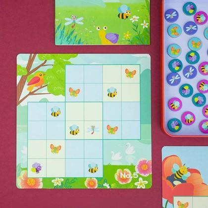 Imaginea din Sudoku pentru copii - insecte