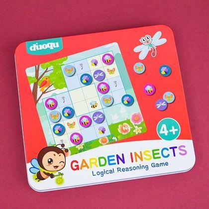 Imaginea din Sudoku pentru copii - insecte