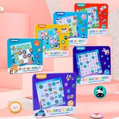 Imaginea din Sudoku pentru copii - insecte