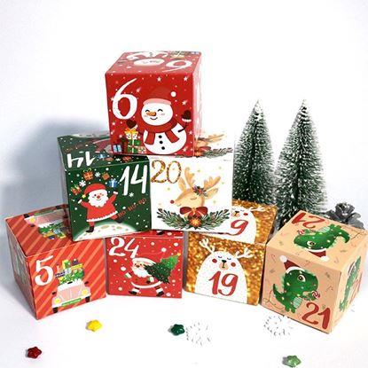 Imaginea Calendar de Advent - cutii reîncărcabile 24 buc