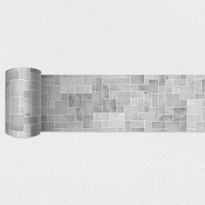 Imaginea din Bandă autoadezivă mosaic - gri