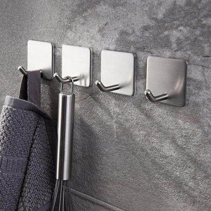 Imaginea din Gantere metalice autoadezive - set de 2 bucăți