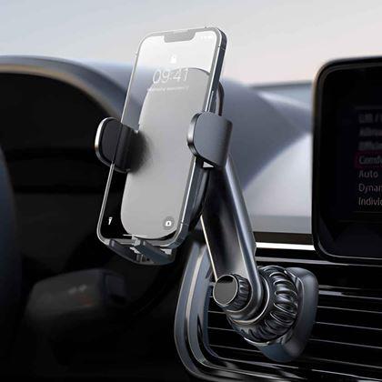 Imaginea din Suport telefon mobil auto pentru grila de ventilatie