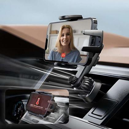 Imaginea din Suport telefon mobil auto pentru grila de ventilatie