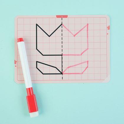 Imaginea din Set pentru desen simetric - lumea din jurul nostru