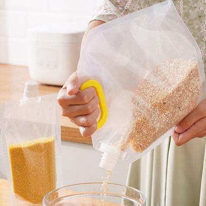 Imaginea din Pungă resigilabilă cu pâlnie 5 buc - 1,5 l