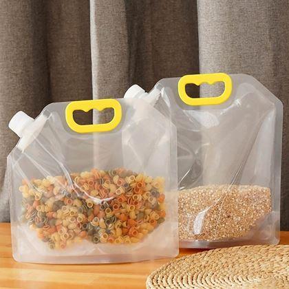 Imaginea din Pungă resigilabilă cu pâlnie 5 buc - 1,5 l