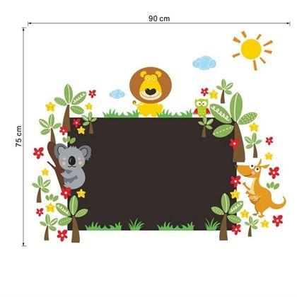 Imaginea din Tablă autoadezivă pentru copii cu marker cretă