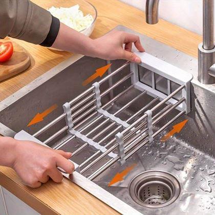 Imaginea din O scurgător telescopic pentru chiuvetă 25,5-45 cm