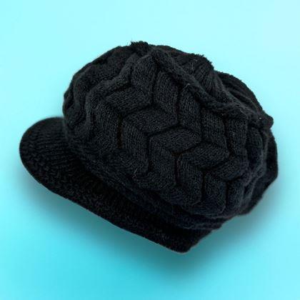 Imaginea din Beretă tricotată - negru