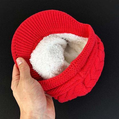 Imaginea Beret căptușit cu blăniță