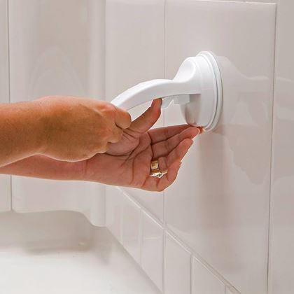 Imaginea din Suport pentru sprijinit piciorul la epilare în duș, cu ventuză