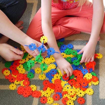 Imaginea din Set de construcție cu bucăți de puzzle 500 de piese