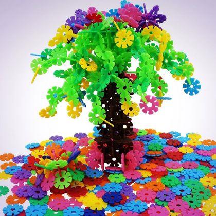 Imaginea din Set de construcție cu bucăți de puzzle 500 de piese