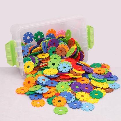 Imaginea din Set de construcție cu bucăți de puzzle 500 de piese