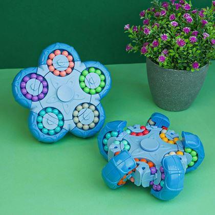 Imaginea din Puzzle cu bile rotativă cu zece fețe