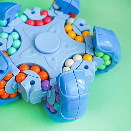 Imaginea din Puzzle cu bile rotativă cu zece fețe