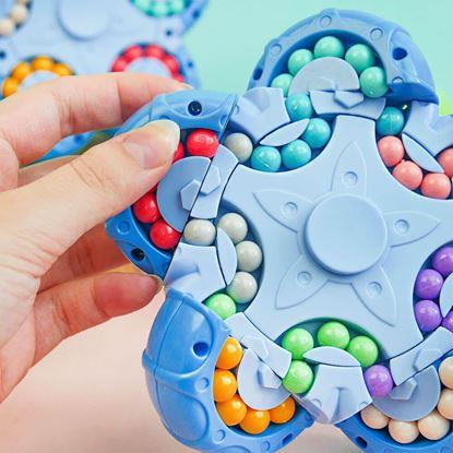 Imaginea Puzzle cu bile rotativă cu zece fețe