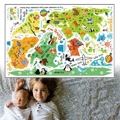 Imaginea din Harta lumii pentru copii