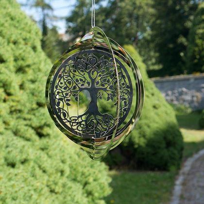 Imaginea din Decorațiune de grădină cu vânt - copac