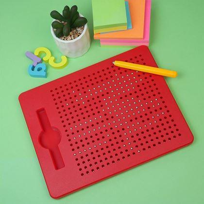 Imaginea din Tablă de desen magnetică - mică, roșie