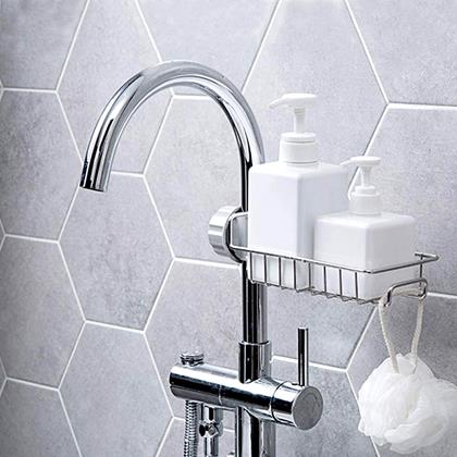 Imaginea din Poliță/uscător din inox pentru robinet