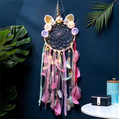 Imaginea Atrăgător de vise cu lumini - unicorn 