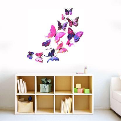 Imaginea 3D fluturi de perete