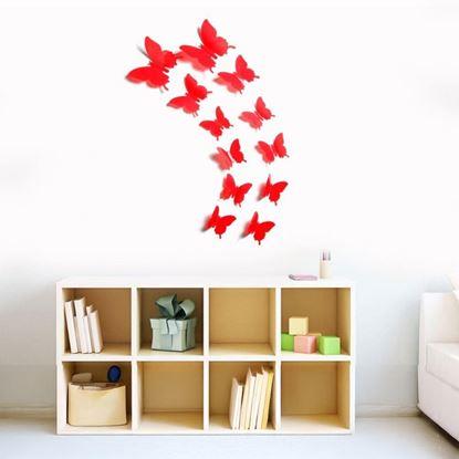 Imaginea 3D fluturi de perete