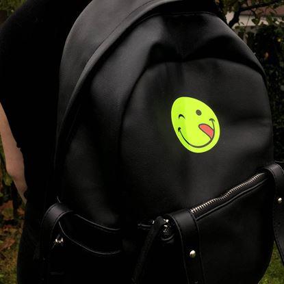 Imaginea Sticker-uri reflexive cu fețe zâmbitoare 6 buc