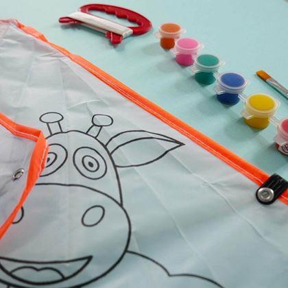 Imaginea din Zbor de colorat cu dragon zburător  -  Girafe