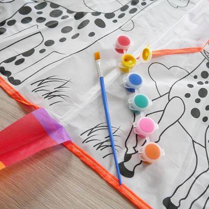 Imaginea Zbor de colorat cu dragon zburător 