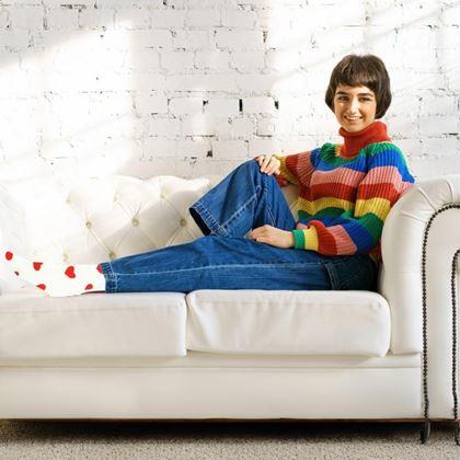 Imaginea din Șosete îndrăgostite  -  albe